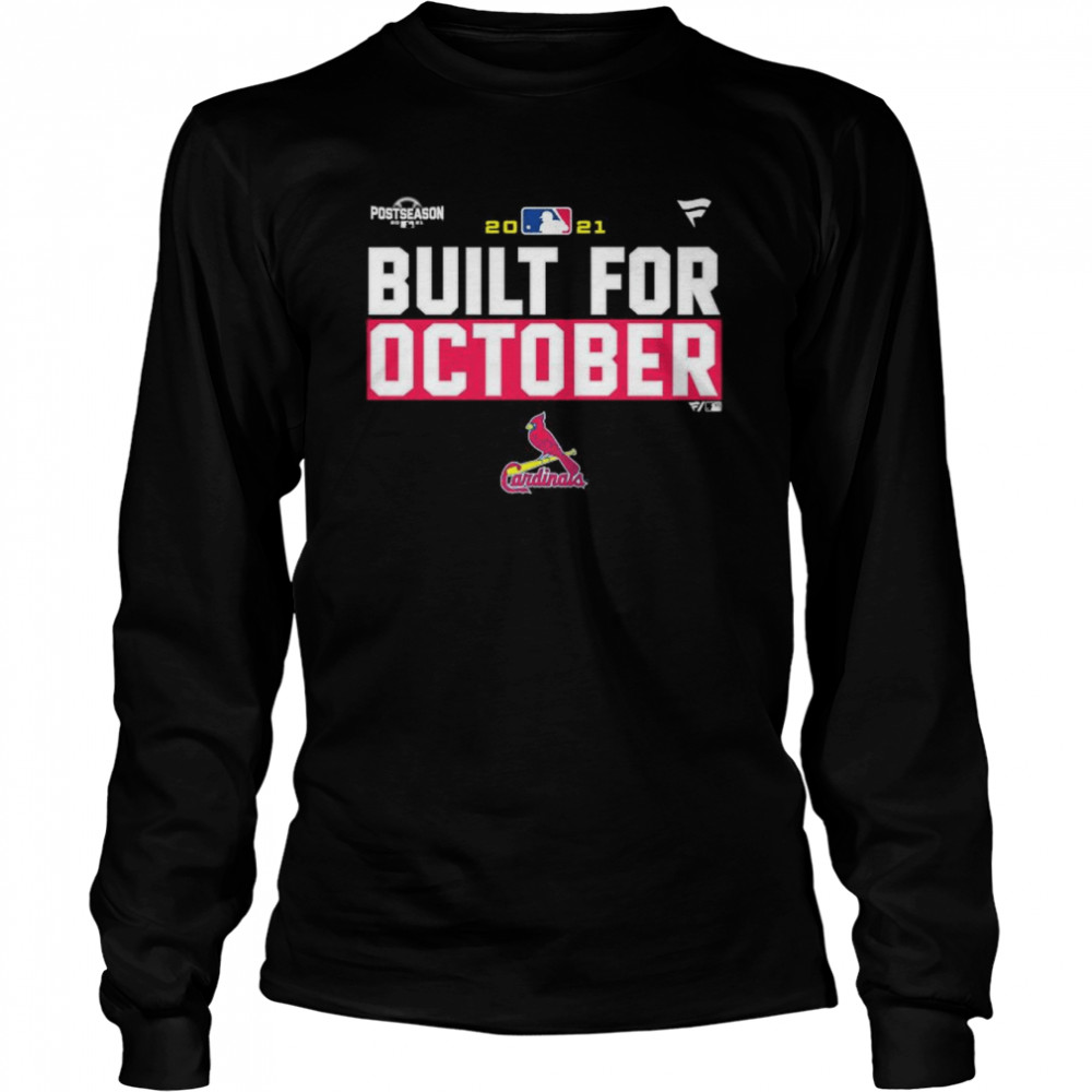 St. Louis Cardinals 2021 postseason built for October shirt - Kingteeshop