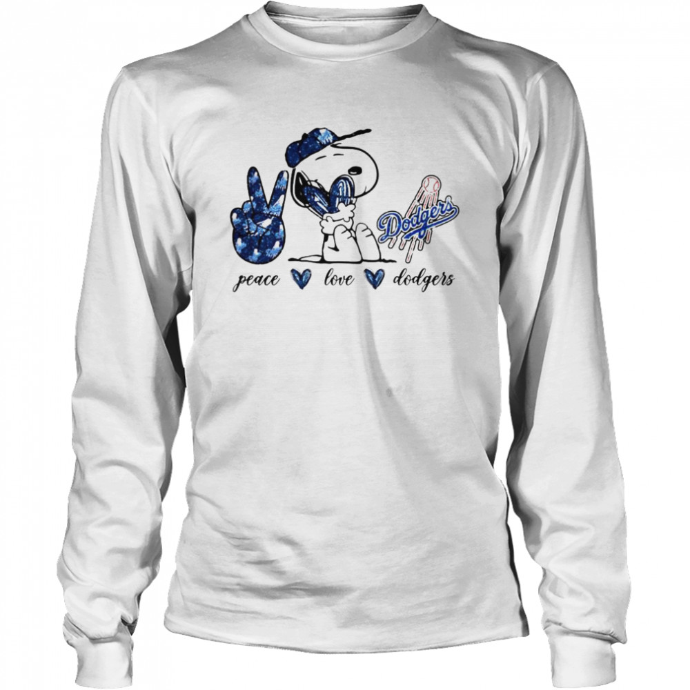 Los Angeles Dodgers Snoopy T-Shirt