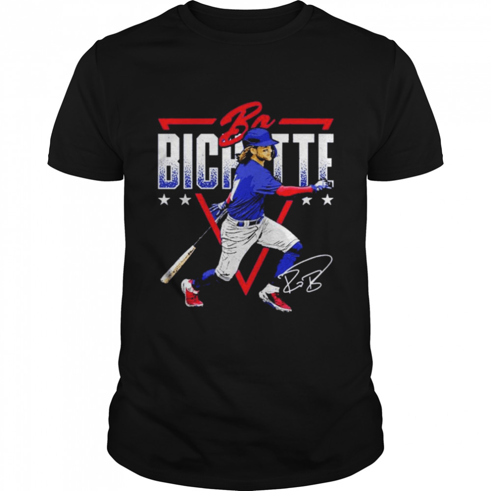 MLB Toronto Blue Jays (Bo Bichette) Men's T-Shirt.
