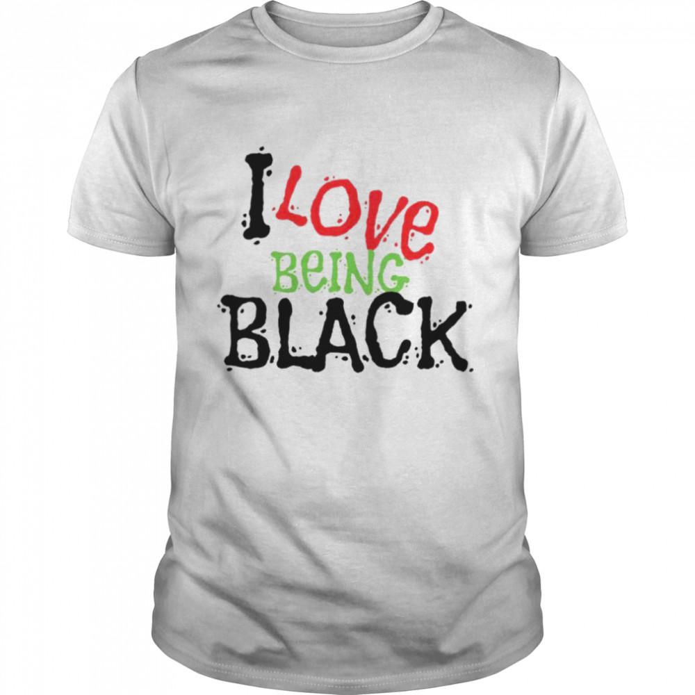 I Love Being Black Classic Men's T-shirt
