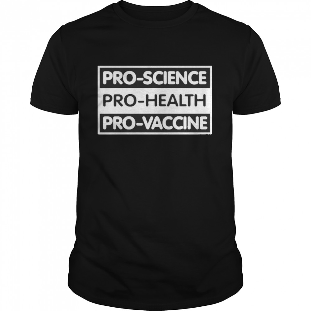 proscience prohealth provaccine shirt Classic Men's T-shirt
