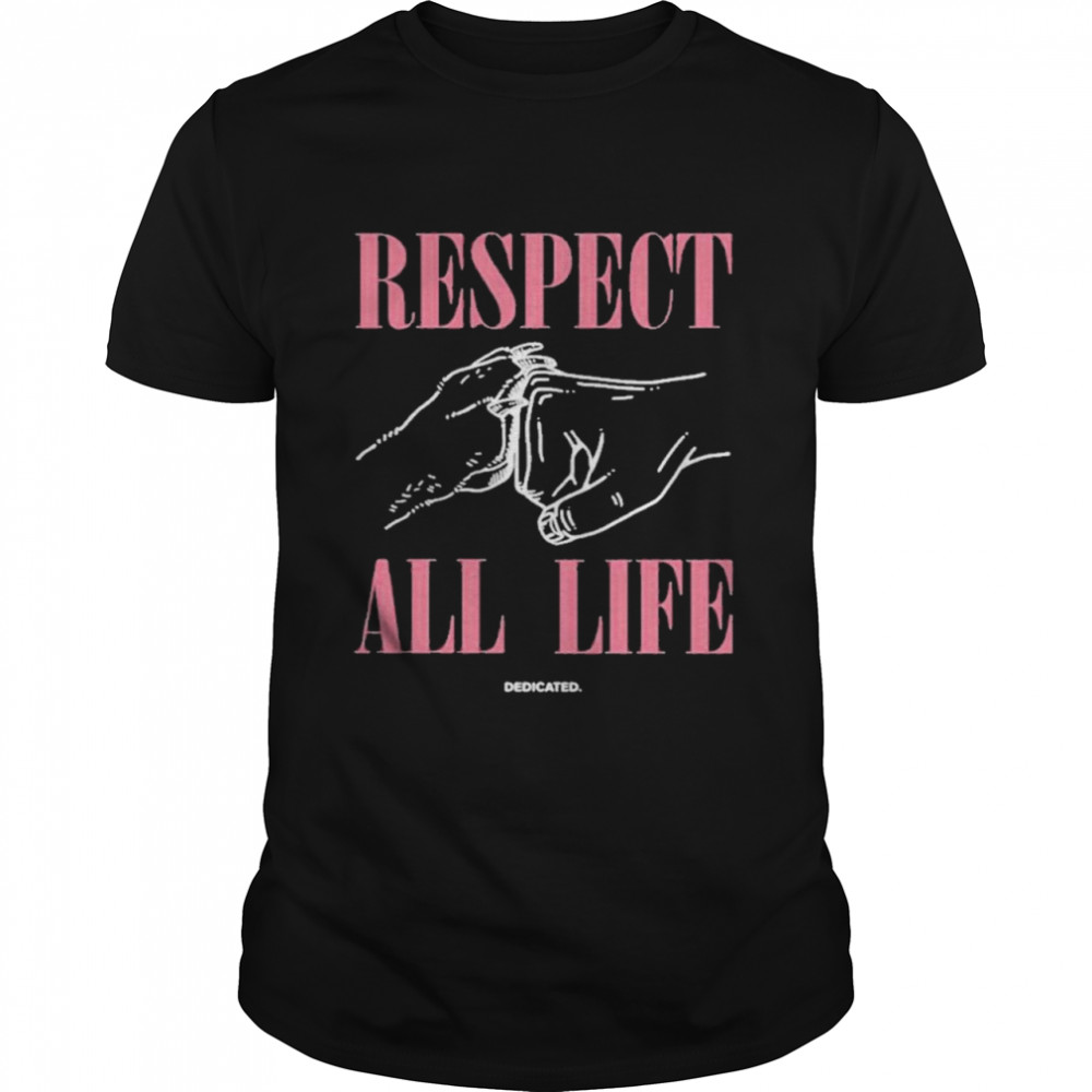 Respect all life blossom store respect all life shirt Classic Men's T-shirt