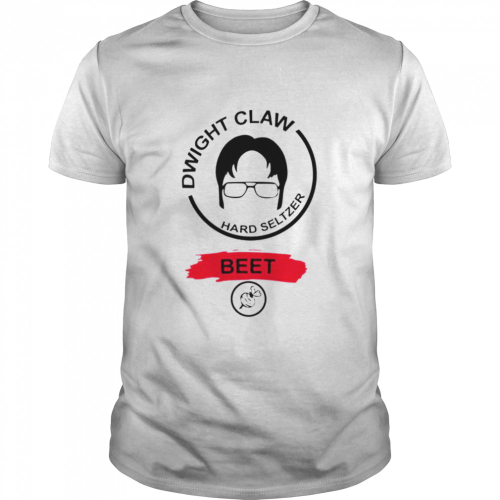 Dwight Claw Hard Seltzer Beet Shirt