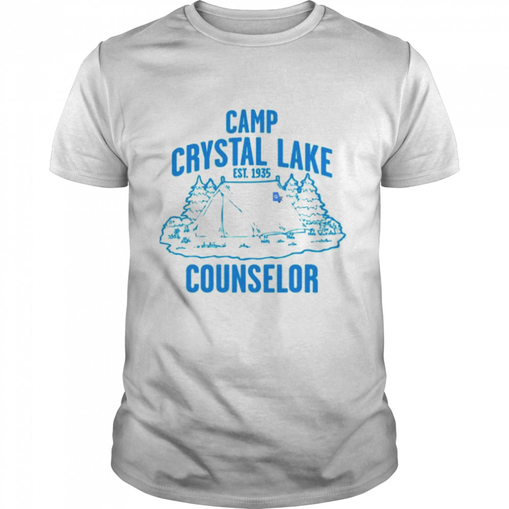 Camp Crystal Lake Counselor EST 1935 shirt