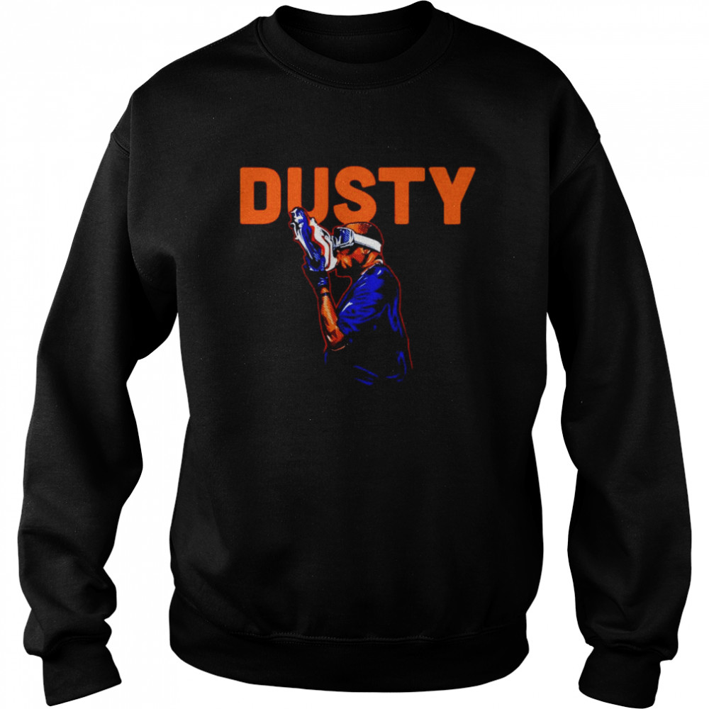 Dusty baker shoey houston astros new shirt, hoodie, sweater, long