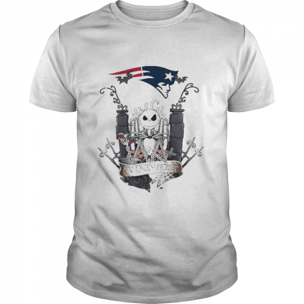 Jack Skellington the nightmare New England Patriots shirt Classic Men's T-shirt