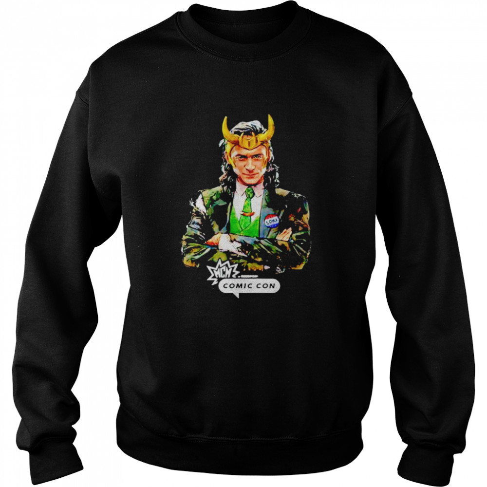Loki MCM Comic Con Event shirt Unisex Sweatshirt