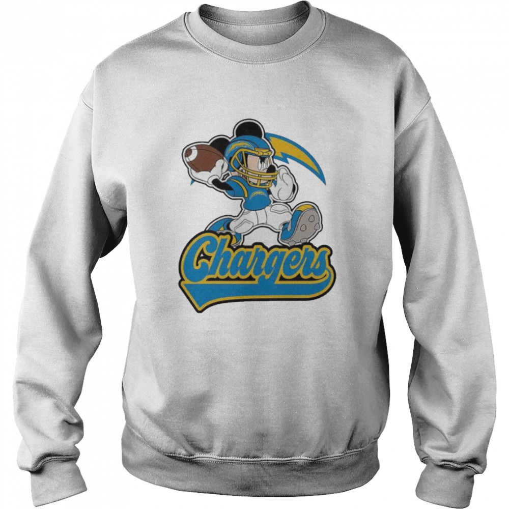 Mickey Mouse Player Los Angeles Chargers shirt - Kingteeshop