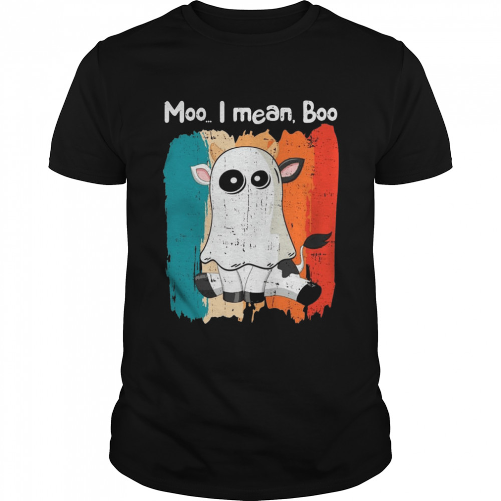 Moo I Mean Boo Shirt