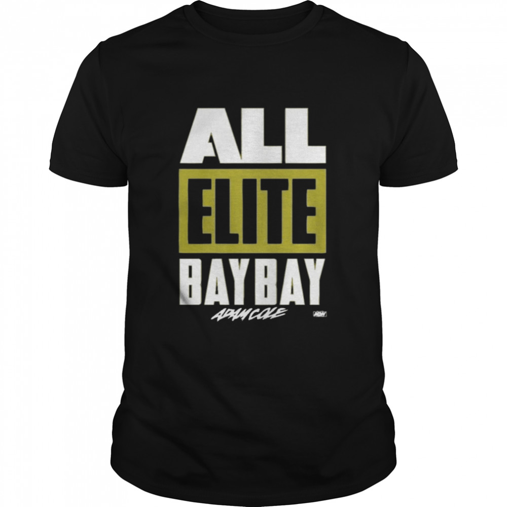 Adam Cole All Elite Baybay Shirt