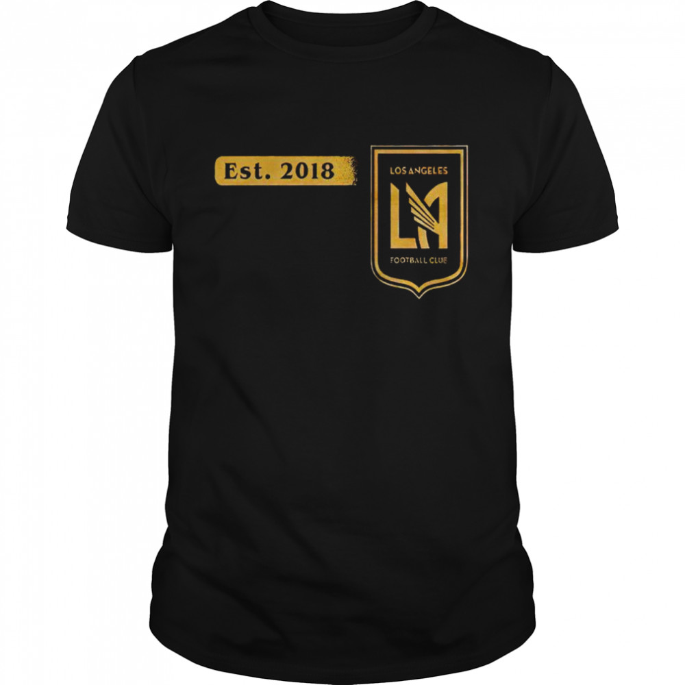 LAFC Los Angeles football club est 2018 shirt Classic Men's T-shirt