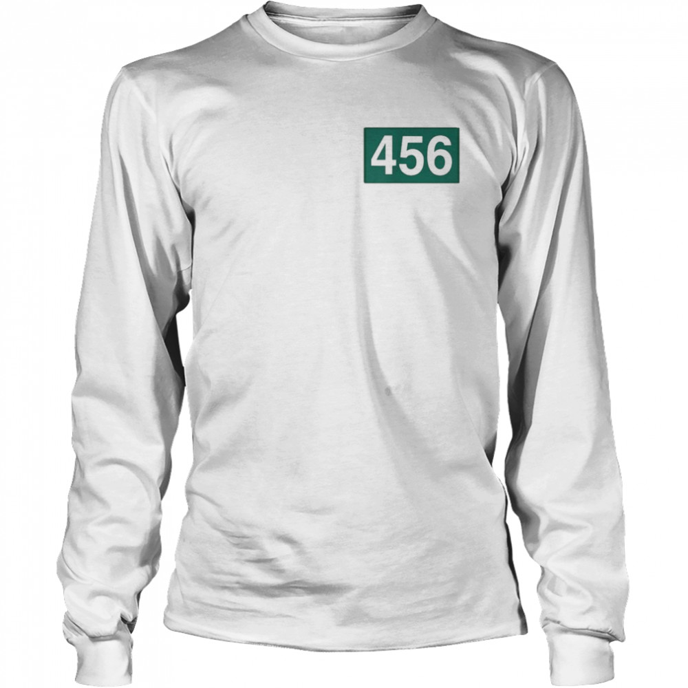 Player Number No 456  Long Sleeved T-shirt