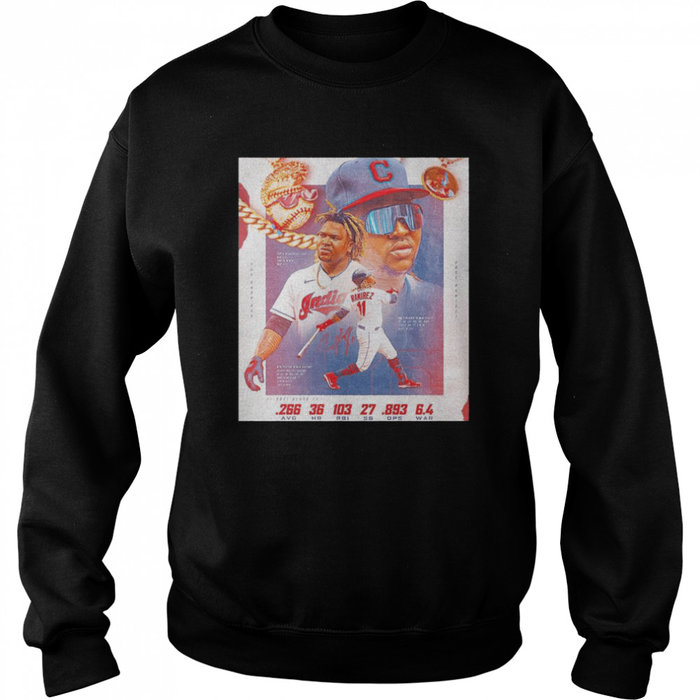 Cleveland Indians Jose Ramirez poster shirt - Kingteeshop