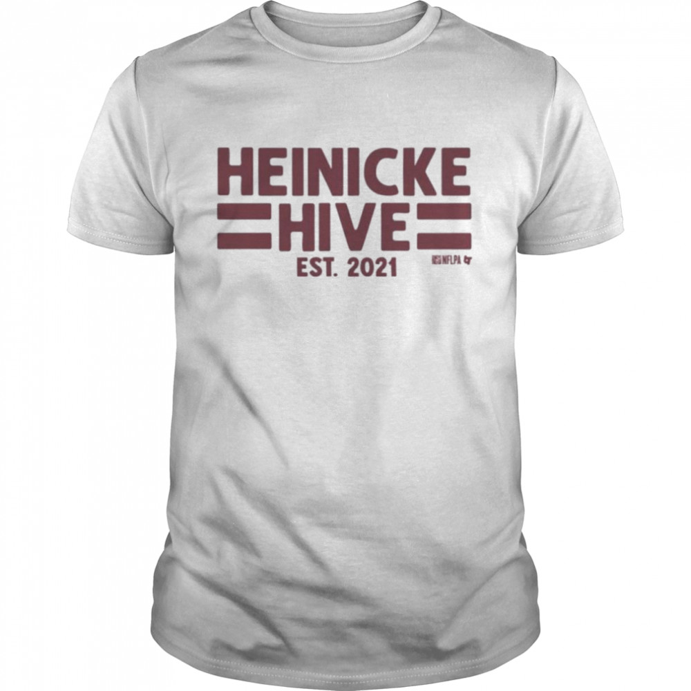 heinicke hive breakingt store taylor heinicke hive est 2021 shirt