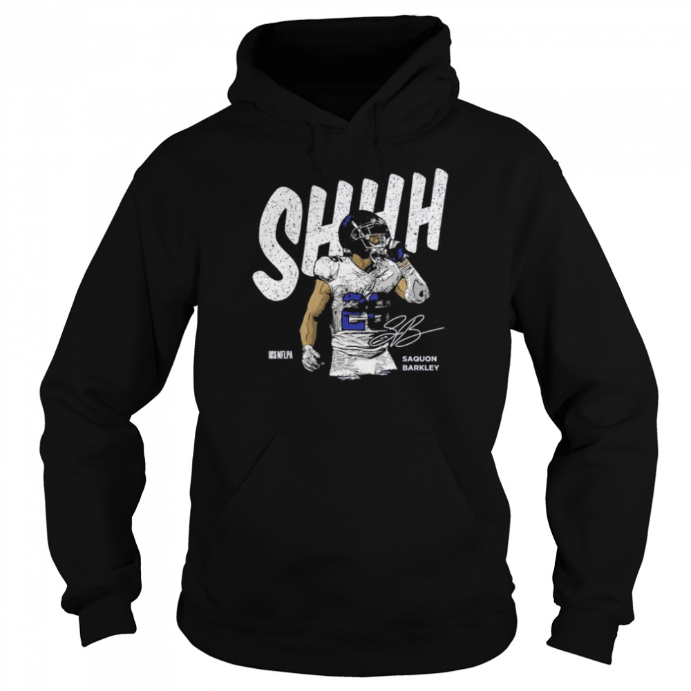 Saquon Barkley Shhh WHT Signature shirt Kingteeshop