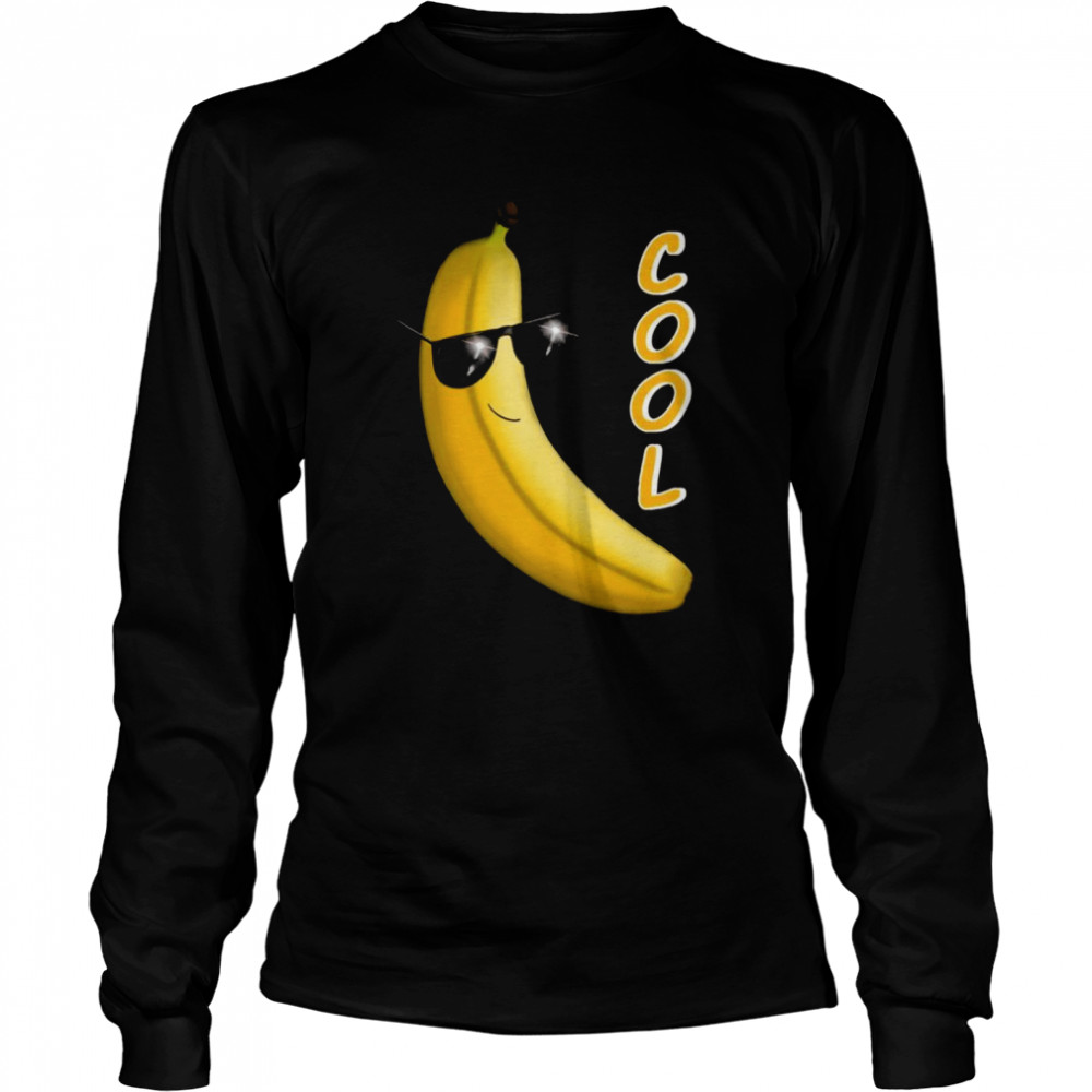 Banana cool sunglasses D0100227A  Long Sleeved T-shirt