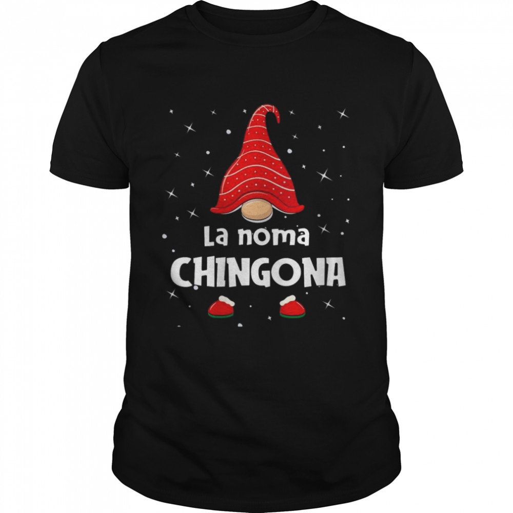 La Chingona Nomo Spanish Family Matching Navidad Pajama Shirt