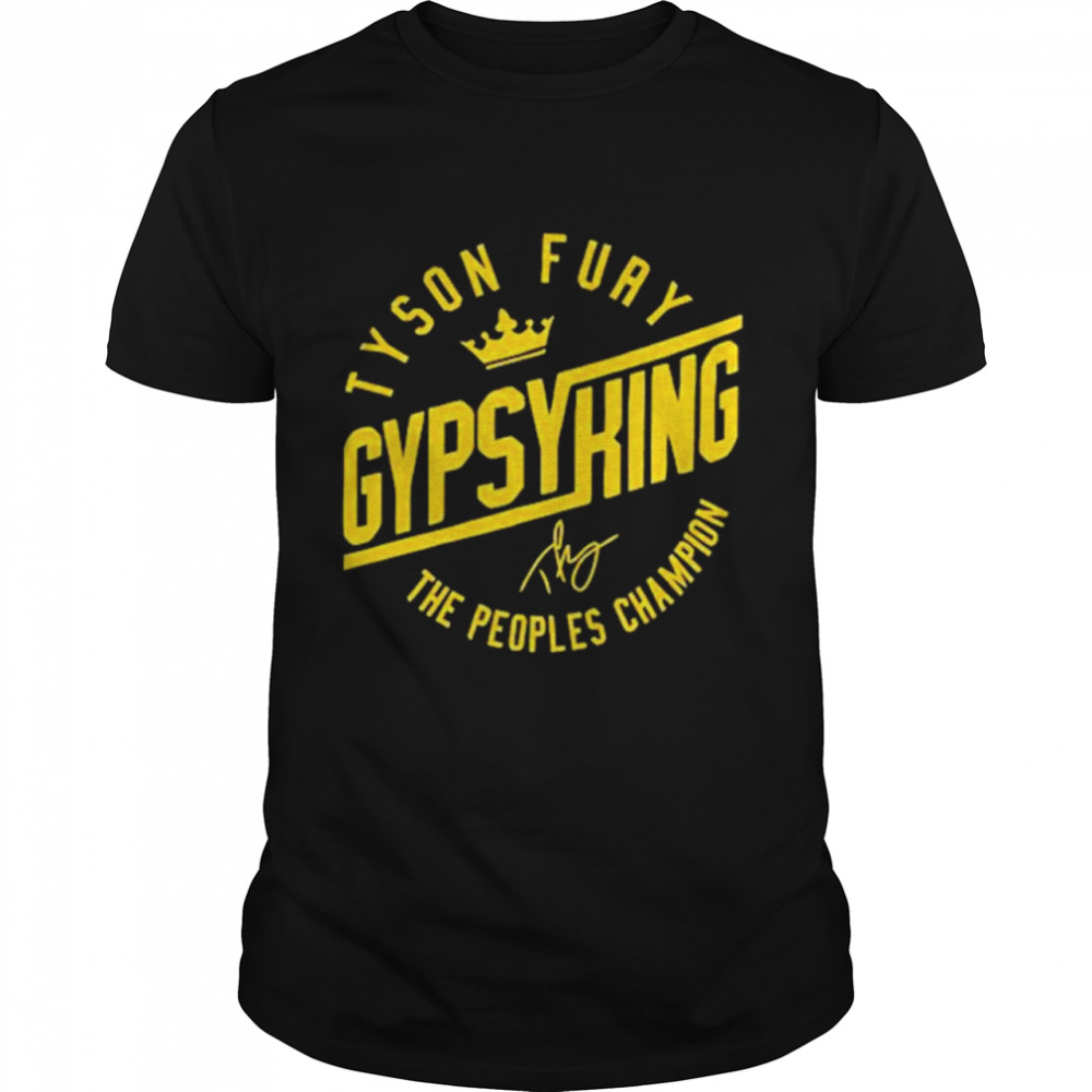 Tyson Fury Gypsy King The People’s Champion shirt
