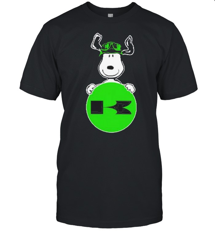Snoopy hug Kawasaki Logo shirt - Kingteeshop