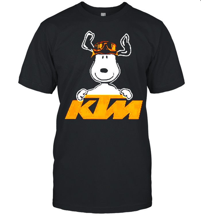 Snoopy hug KTM Logo shirt