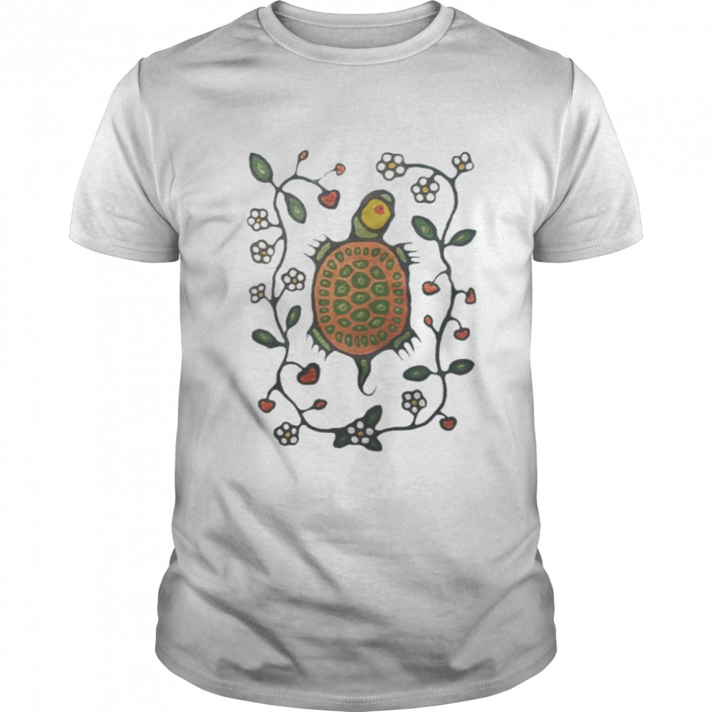 Turtle and Strawberries shirt