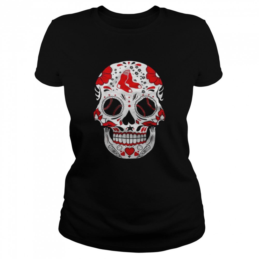 Atlanta Braves MLB Baseball Punisher Skull Sports V-Neck T-Shirt