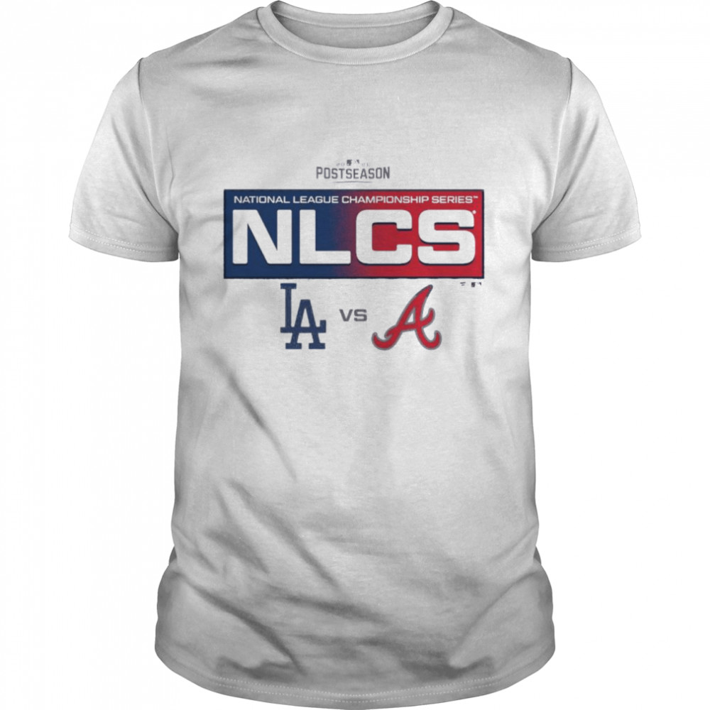 Atlanta Braves vs. Los Angeles Dodgers 2021 NLCS Matchup Batter’s Box shirt