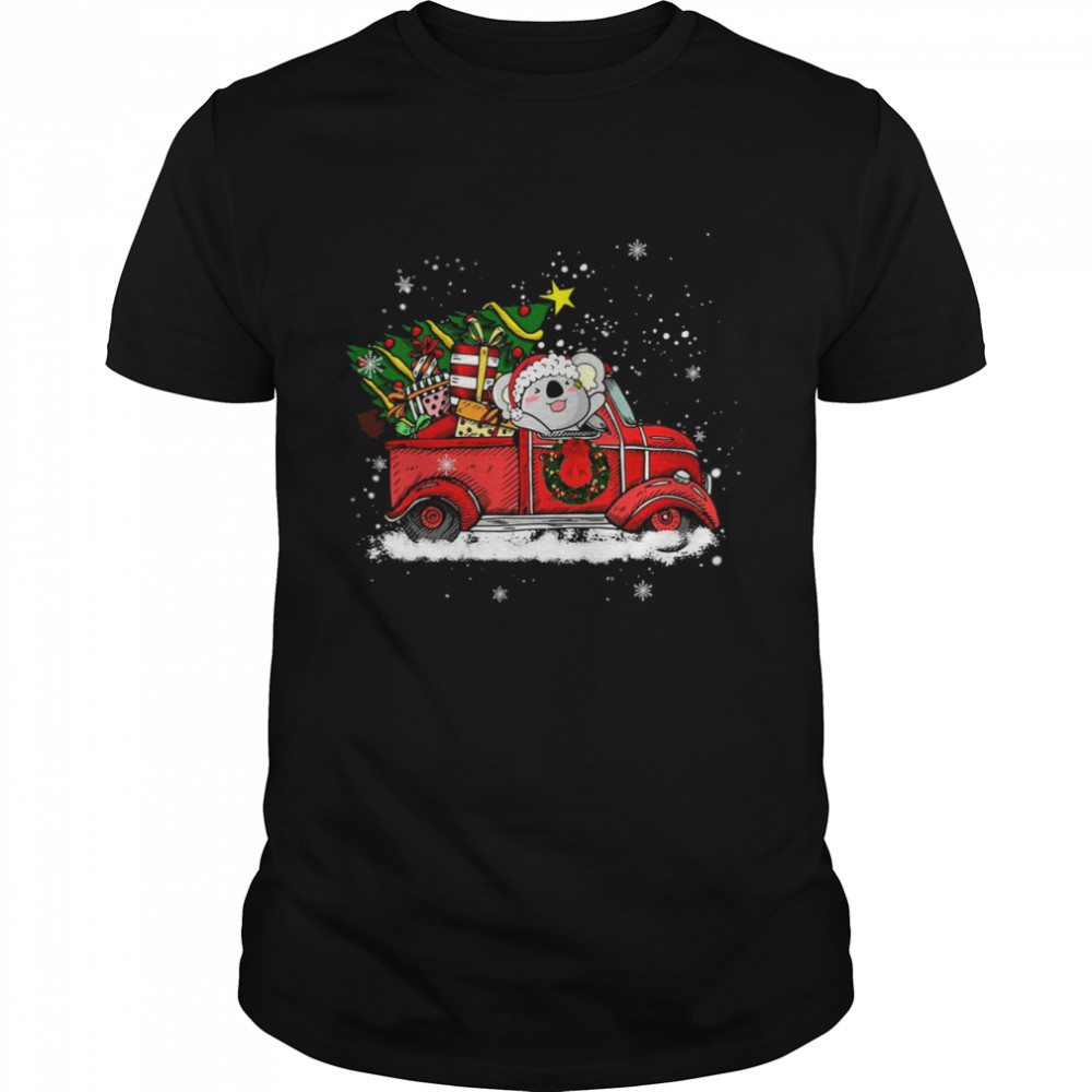 Koala Winter Car Christmas Sweater Shirt