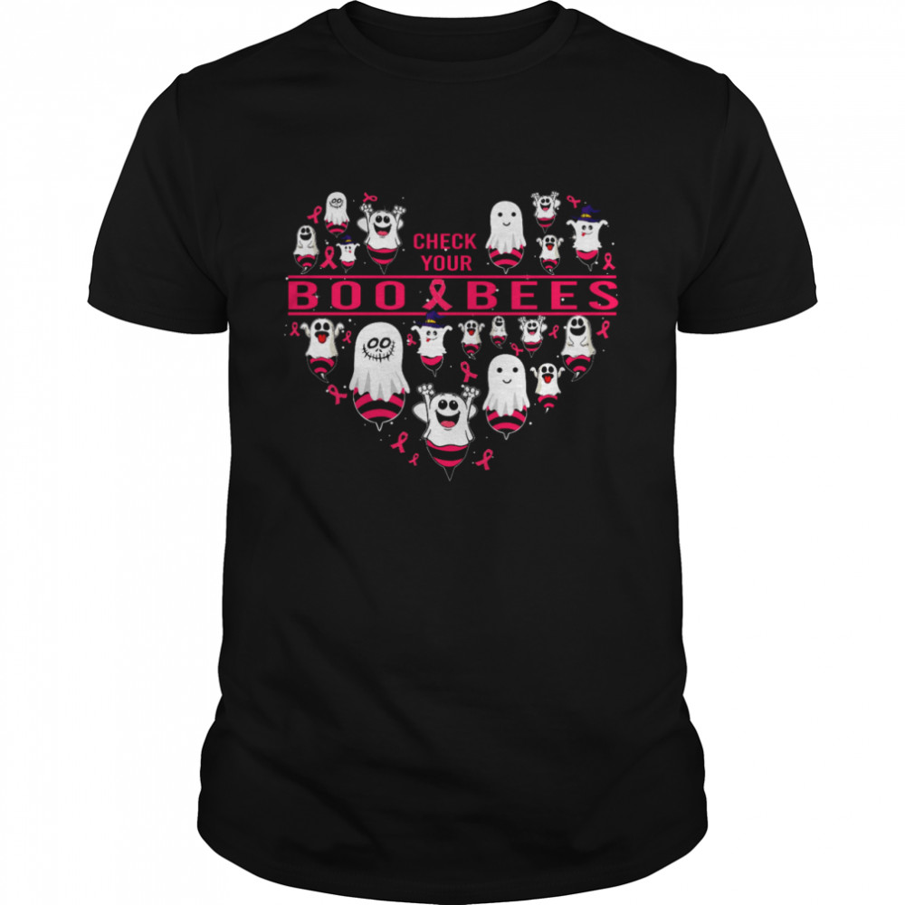 Heart Check your boo bees shirt Classic Men's T-shirt