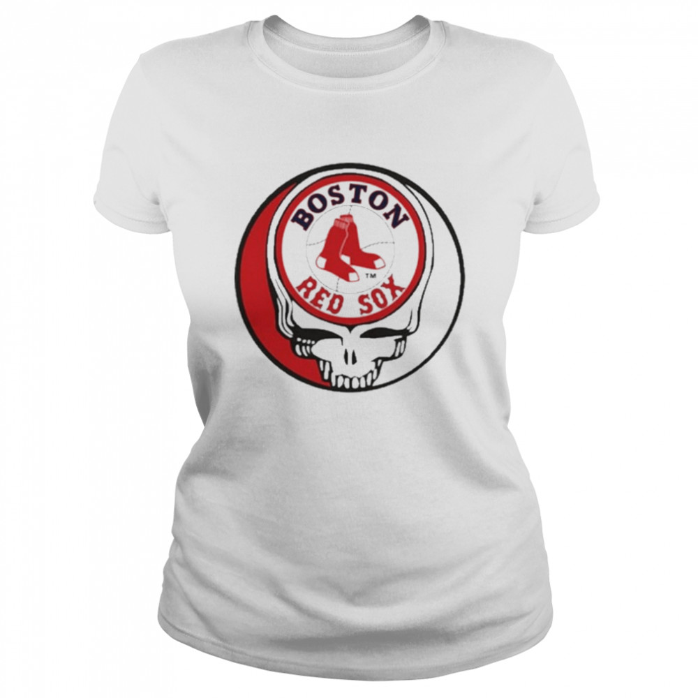 Grateful Dead Boston Red Sox Baseball Mlb Mashup Shirt - Kingteeshop