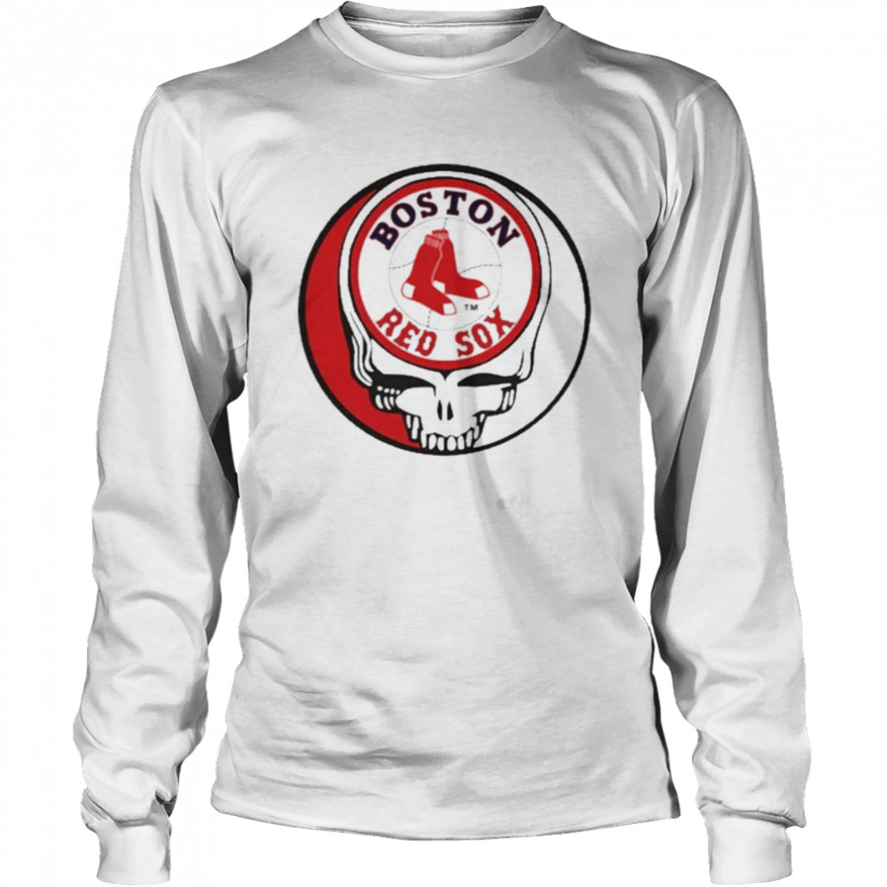 Boston Red Sox The Grateful Dead Baseball MLB Mashup Women's V