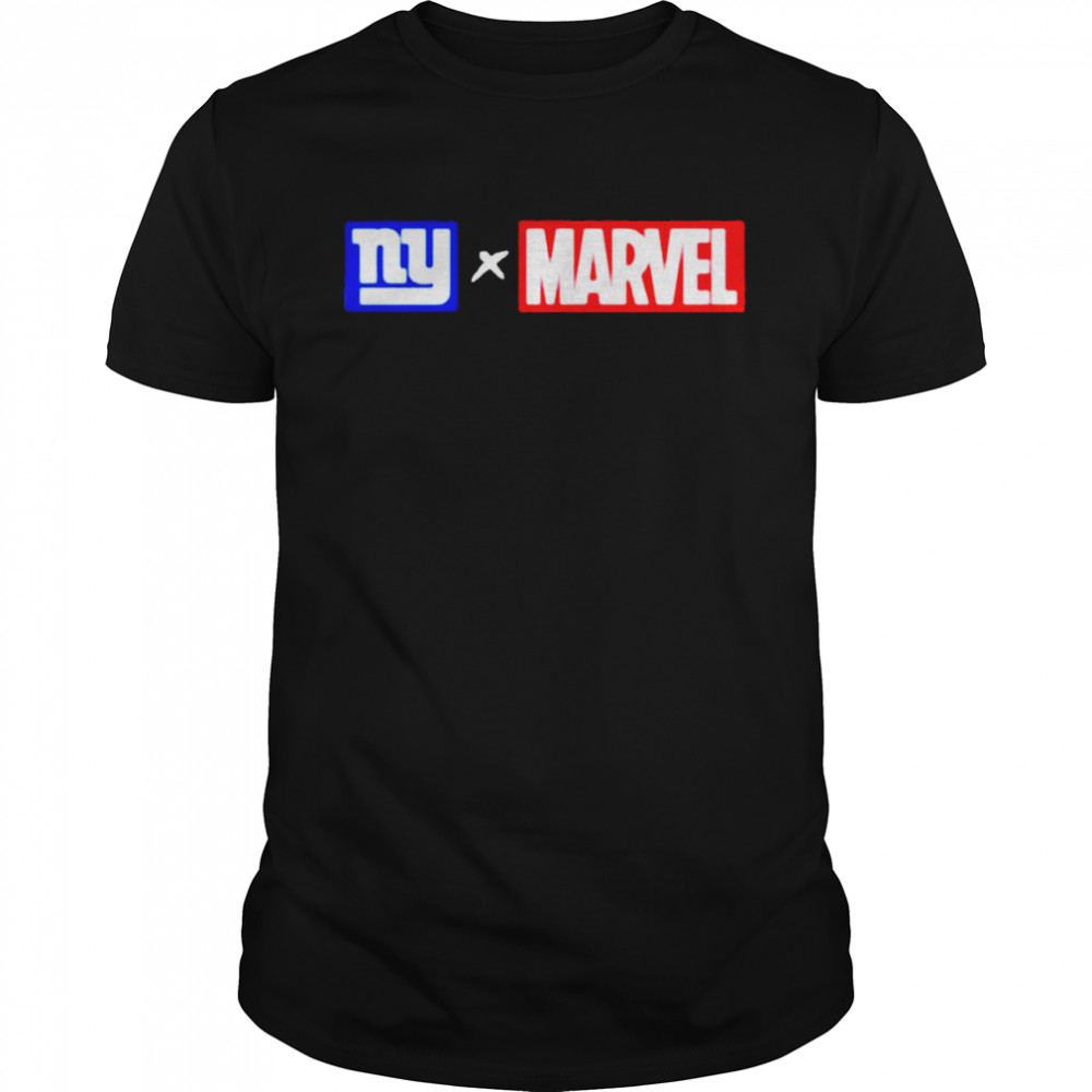 New York Giants NY x Marvel Shirt