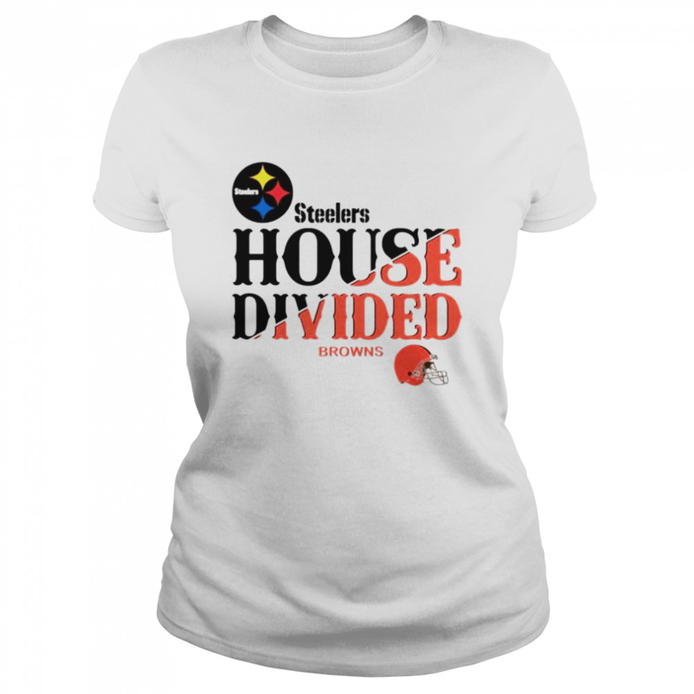 Pittsburgh Steelers Vs Cleveland Browns House Divided Shirt