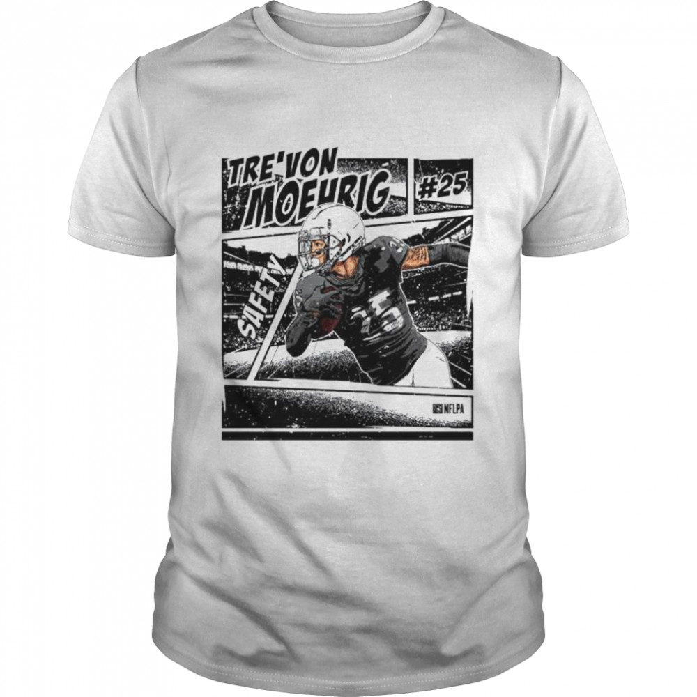 Tre'von Moehrig Shirt  Las Vegas Raiders Tre'von Moehrig T-Shirts - Raiders  Store