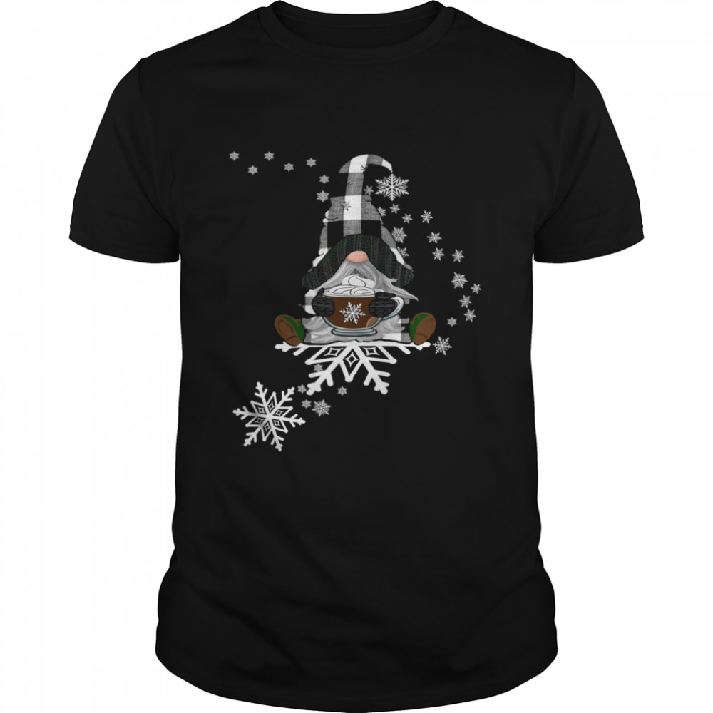 Wintertime Snowflakes Gnome Shirt