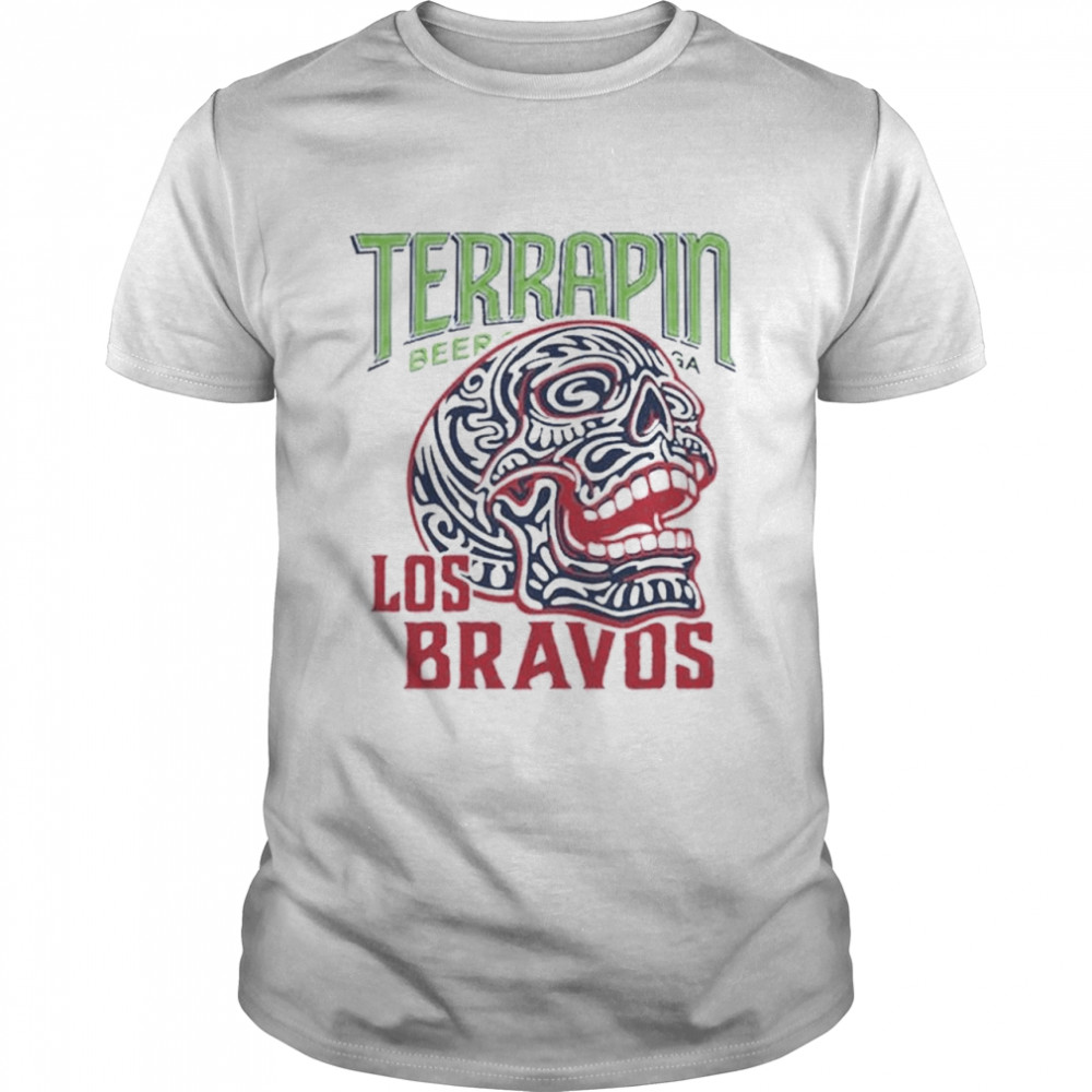Sugar Skull Terrapin Beer Los Bravos Shirt - Kingteeshop