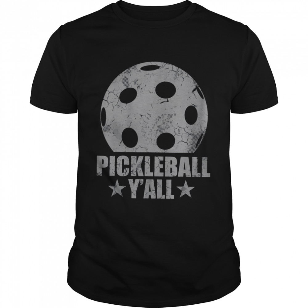 Pickleball y’all shirt Classic Men's T-shirt