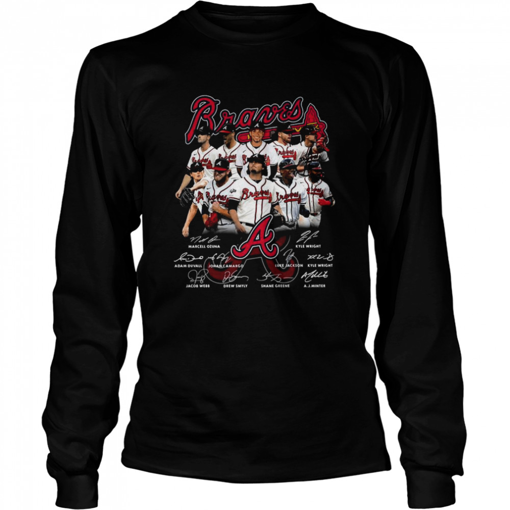 Atlanta Braves National League World Series 2021 Signatures Shirt