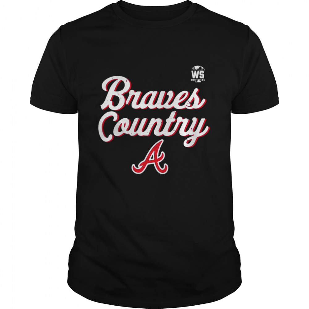 Braves country best sale shirt