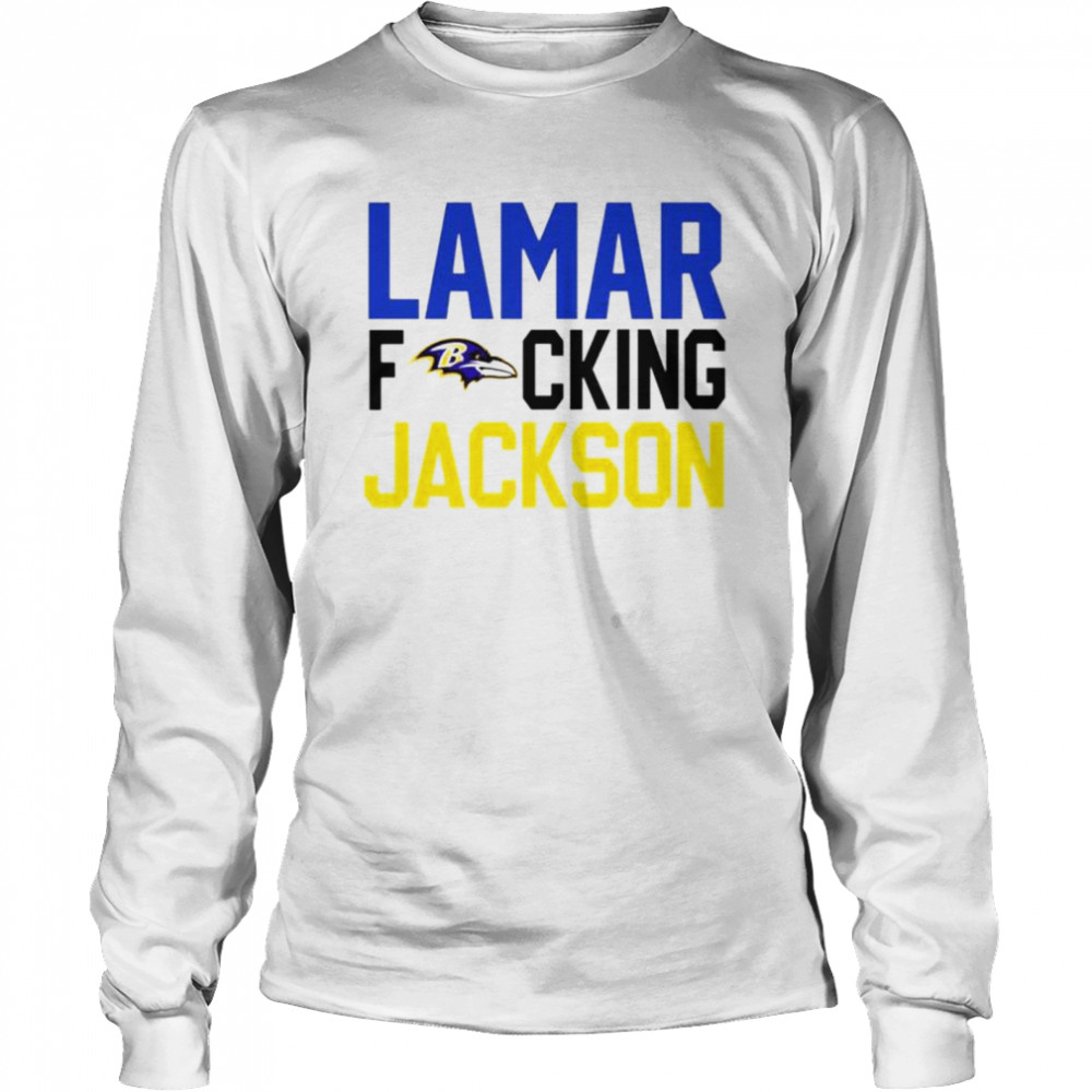 Lamar jackson action jackson baltimore ravens inspired shirt