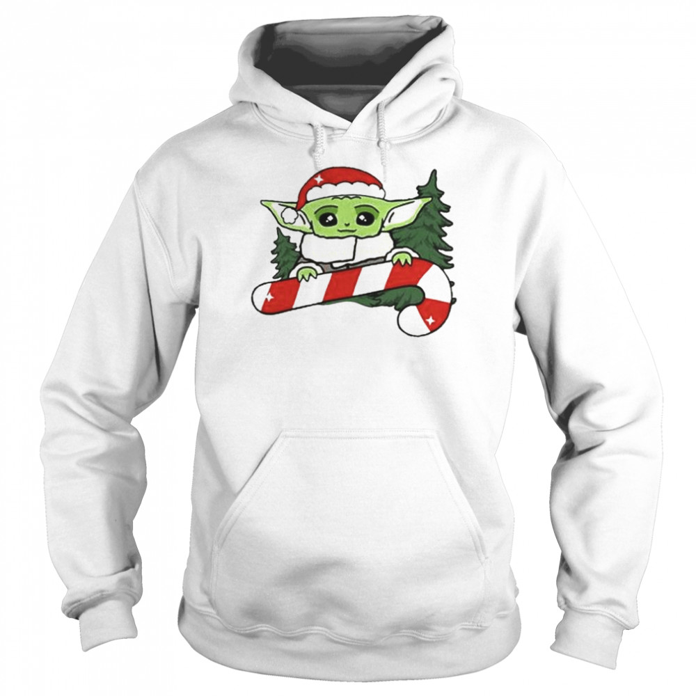 Baby Yoda Elf 2021 Christmas shirt Unisex Hoodie