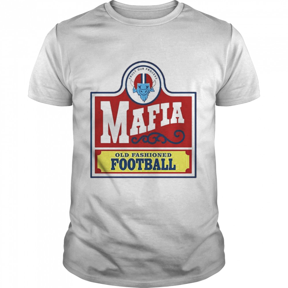 buffalo mafia old fashioned football shirt Classic Men's T-shirt