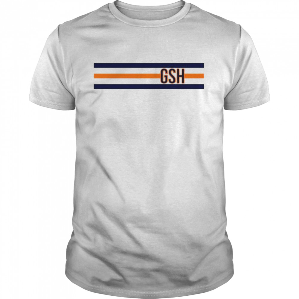chicago Bears Inspired GSH Stripes shirt - Kingteeshop
