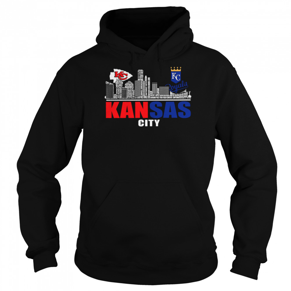 Kansas City Chiefs and Kansas City Royals shirt, hoodie, sweater