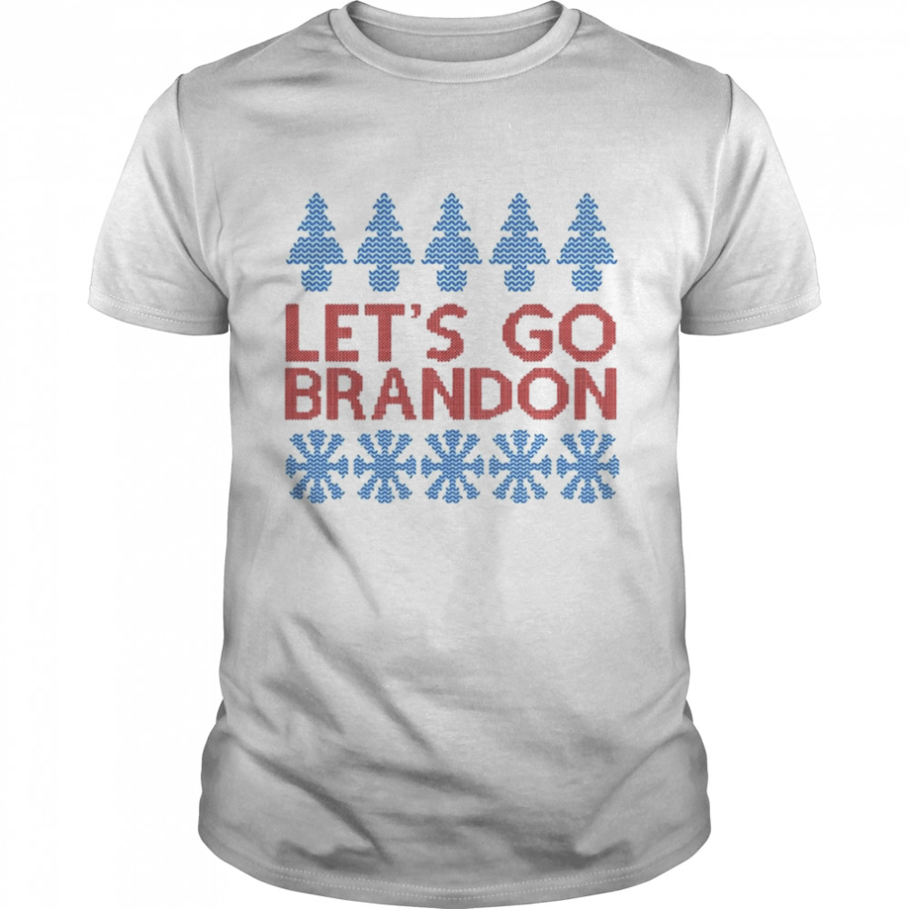Lets Go Brandon Ugly Christmas shirt Classic Men's T-shirt