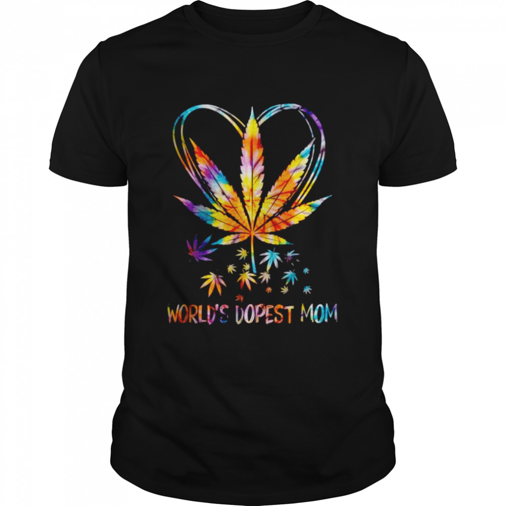World’s Dopest Mom Weed Leaf 420 Mother’s Day Shirt