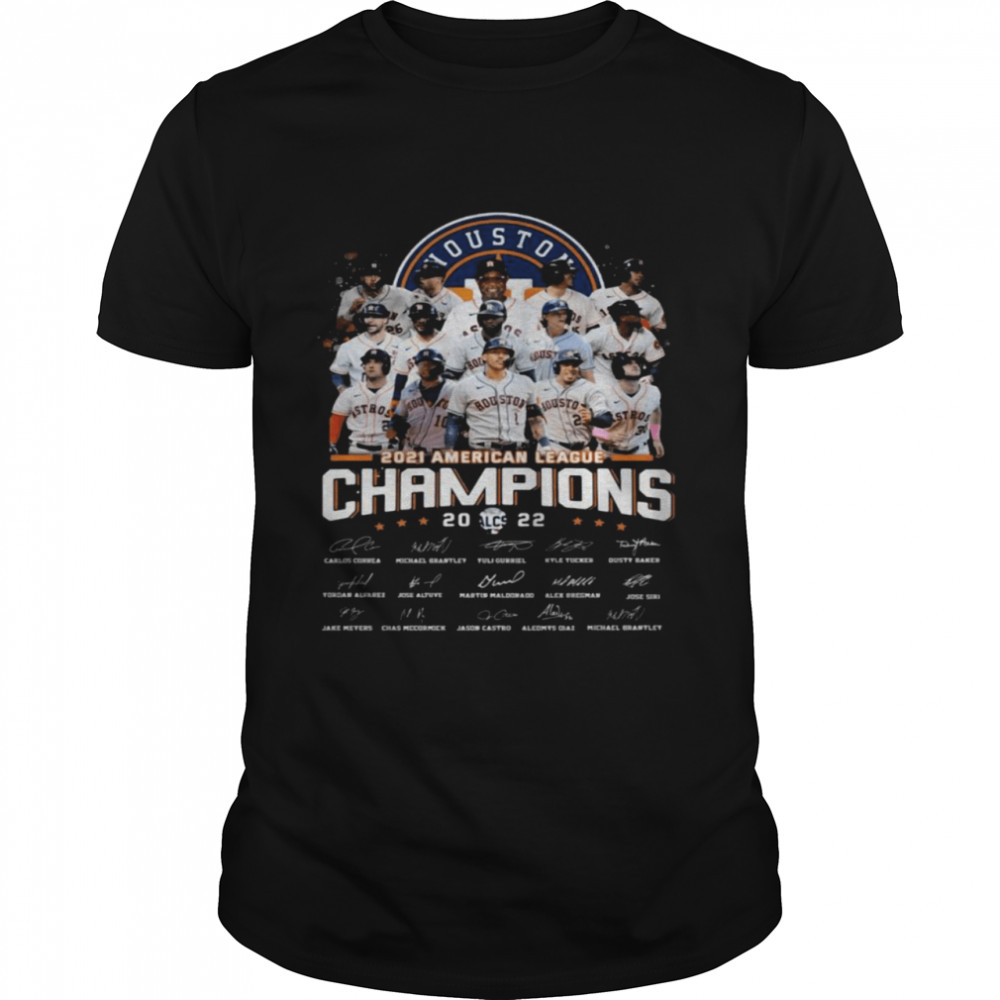 Houston Astros 2021 American league champions 2022 signatures