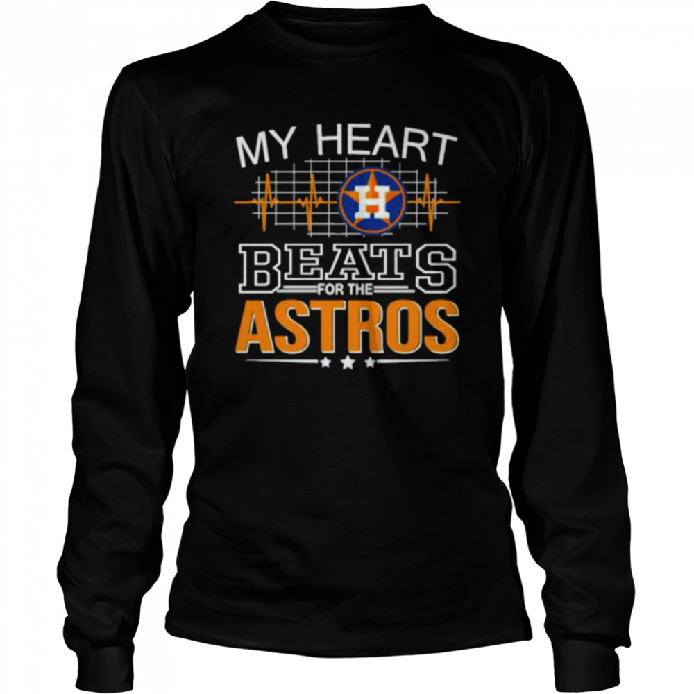 Astros heartbeat  Houston astros, Houston astros shirts, Houston