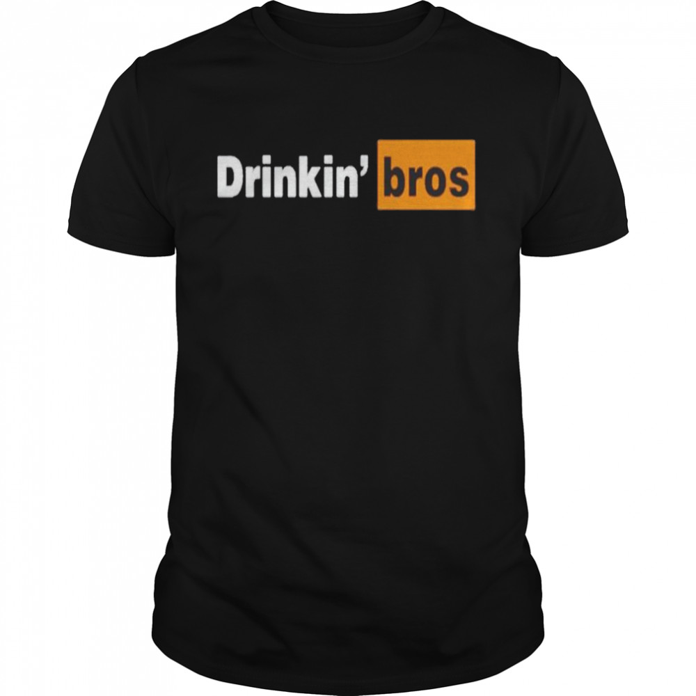 Original drinkin’ Bros pornhub logo shirt