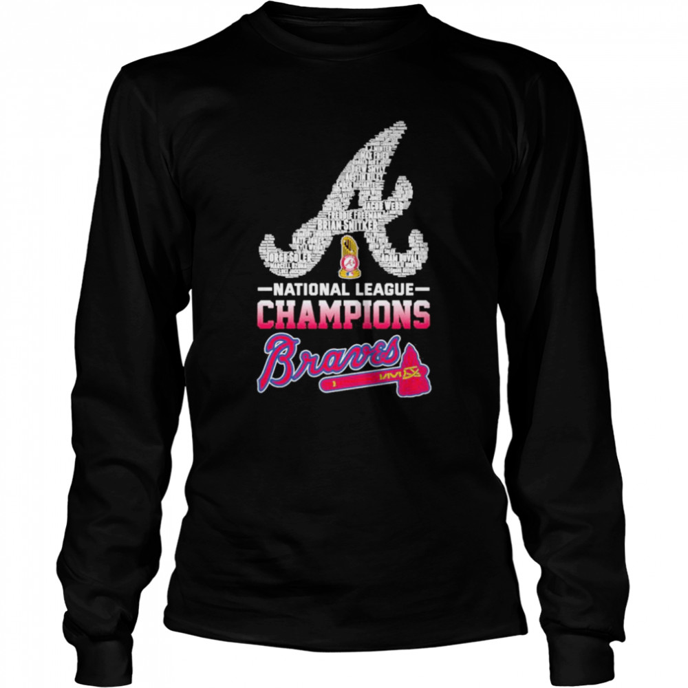 Atlanta Braves Player's name t-shirt, hoodie, sweater, long sleeve
